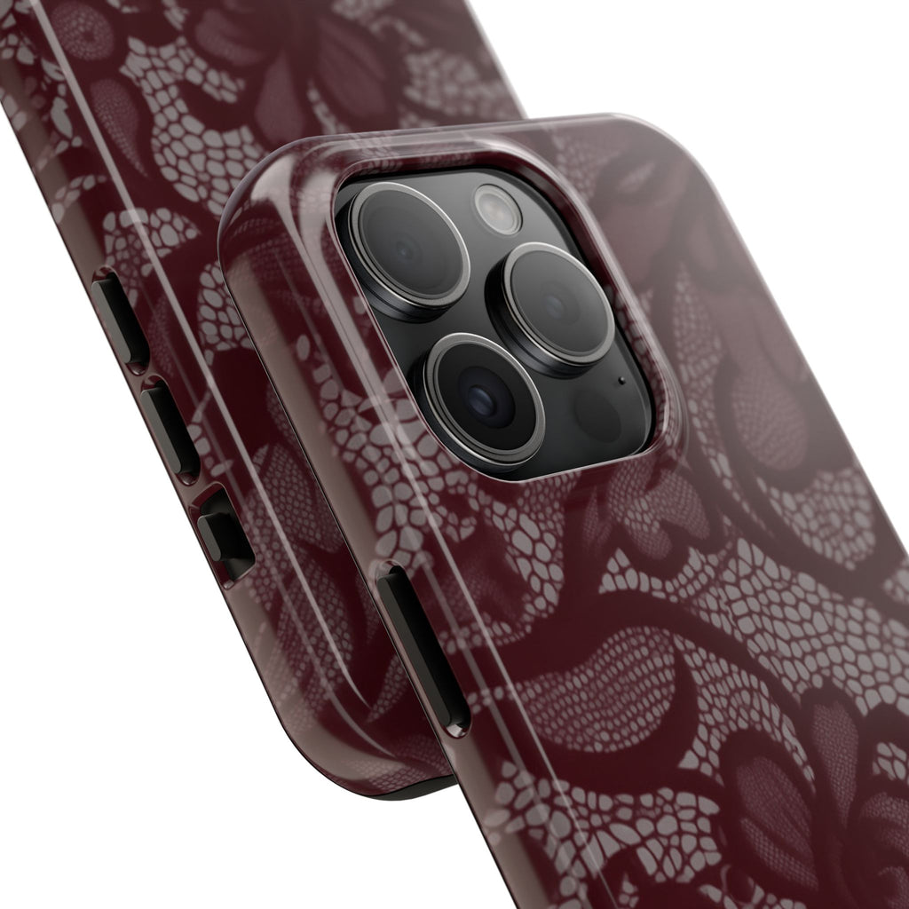 Burgundy Lace Case